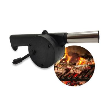 Imagem de Soprador de Churrasqueira Acendedor Manual Carvão Lareira - WESTERN