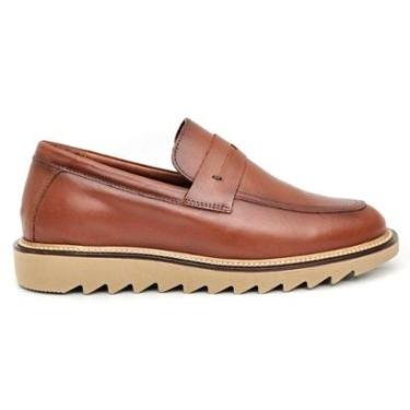 Imagem de Sapato Casual Masculino Loafer Tratorado Premium Couro Nobre-Masculino