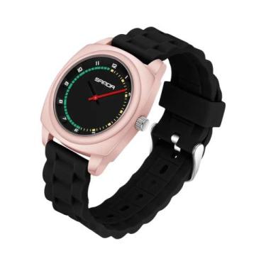 Imagem de Relógio Esportivo Digital De Quartzo Unissex Em Silicone Multicolorido