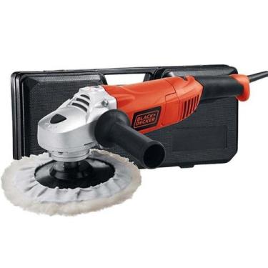 Imagem de Politriz Elétrica Black+Decker WP1500K 7, com Maleta, 1300 Watts, 220V