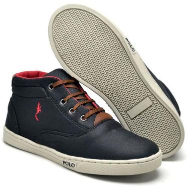 Imagem de Tênis Masculino Infantil  Juvenil Menino Cano Alto do 27 ao 36 - Polo 