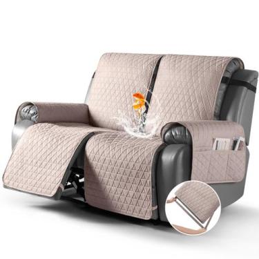 Imagem de Capa para móveis: poltrona reclinável impermeável TAOCOCO, 2 lugares, 