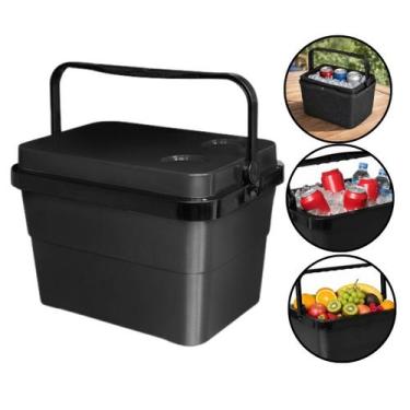 Imagem de Caixa Termica Coller Praia Bebidas Alimento Tampa Com Alça - Arqplast,