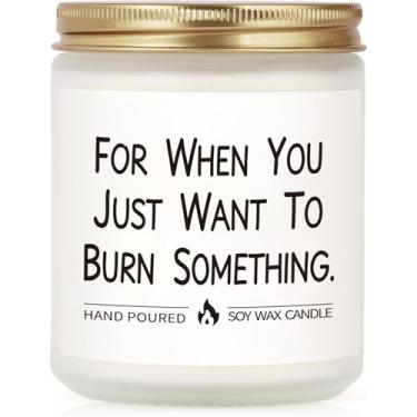 Imagem de Vela calmante, presentes relaxantes para mulheres e homens, presentes divertidos relaxantes para amigos, colegas de trabalho, bestie, mãe, irmã, presente relaxante para aniversário, aposentadoria