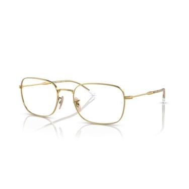 Imagem de Ray-Ban Óculos de sol quadrados femininos Rb3706, Ouro/transição transparente para cinza, 57 mm