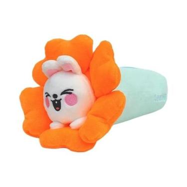 Imagem de Mochila De Pelúcia Kpop SKZOO Com Cordão Para Cabelo, Luminária, Supor