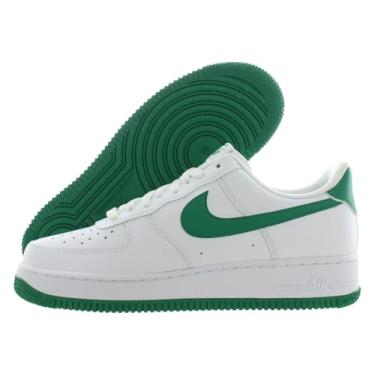 Imagem de Nike Tênis masculino Air Force 1 '07 (FJ4146-102, branco/malaquita-branco), Branco/malaquita - branco, 45