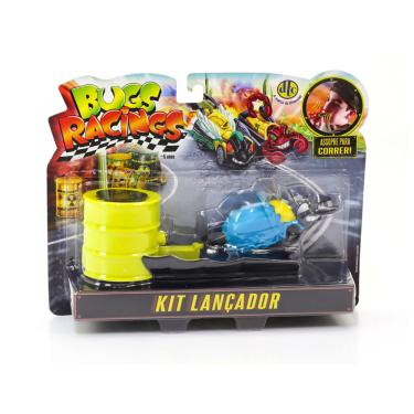 Imagem de Veículo e Pista com Lançador Bugs Racing Blast - DTC