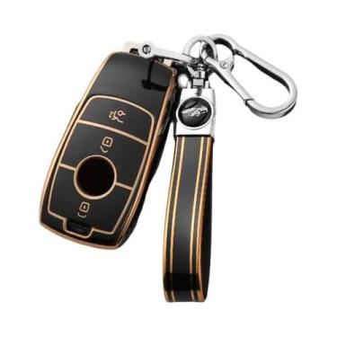 Imagem de Capa De Chave De Carro Em TPU Para Mercedes Benz Classes A, C, E, S, G