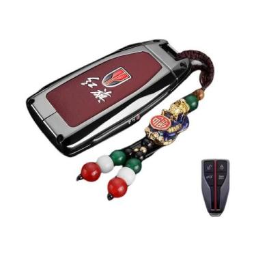 Imagem de Capa De Chave De Carro Em Liga De Zinco Para FAW Hongqi HS5 H5 E-HS9 H