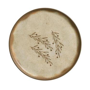 Imagem de CONJUNTO C/ 6 PRATOS DE SOBREMESA BIO STONEWARE NATIVA Ø 21,5cm - Port