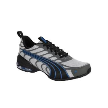 Imagem de Puma Tênis masculino Voltra Cross Training, Puma Branco/cinza escuro claro/azul corrida, 41