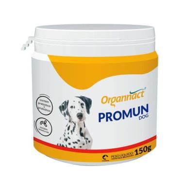 Imagem de Suplemento Vitamínico Promun Dog Cães Organnact 150g