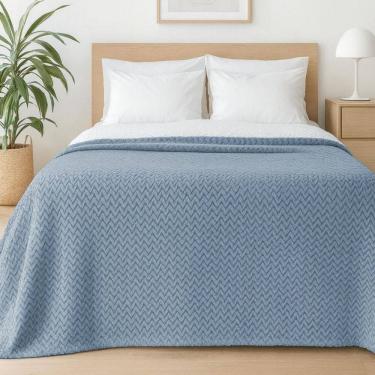 Imagem de Manta Microfibra Liss Habitat King 240x260cm - Liss Céu