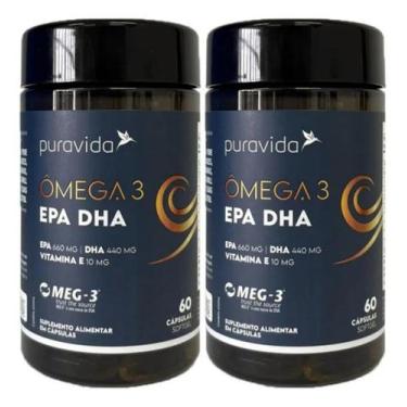 Imagem de Omega 3 epa dha puravida - PURA VIDA