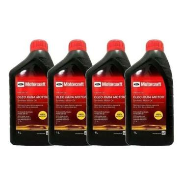 Imagem de Kit Com 4 Oleo Ford 5w30 Sintetico Litro - Motorcraft