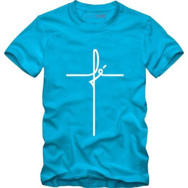 Imagem de Camiseta Fé Jesus Religiosa Gratidão Masculina Algodão Premium - BLACK
