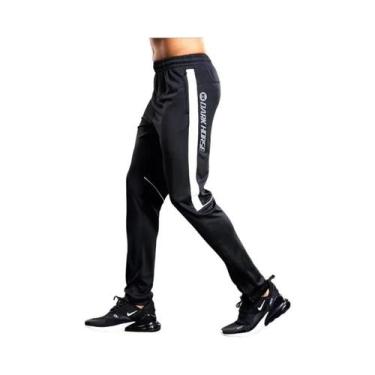 Imagem de Calças De Corrida Masculinas Com Bolsos Com Zíper Para Treino De Futeb