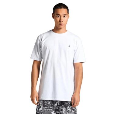 Imagem de Camiseta Volcom Silk Stone Blanks Branca-Masculino