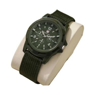 Imagem de Relógio Esportivo Militar Masculino De Quartzo, Pulseira De Nylon Casu