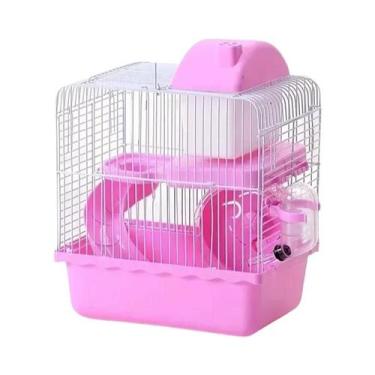 Imagem de Gaiola Transparente De 2 Camadas Para Hamster, Casa Para Pequenos Anim