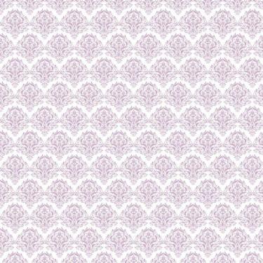 Imagem de Papel De Parede Arabesco Roxo Branco Adesivo Quarto Sala