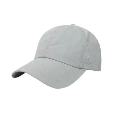 Imagem de Boné de Beisebol Feminino - Malha, Secagem Rápida, Proteção Solar e Ra