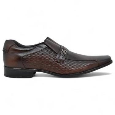 Imagem de Kit Sapato Social Rafarillo Masculino Couro Slip On Conforto-Masculino
