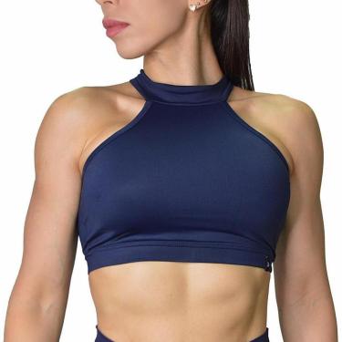 Imagem de Top Fitness Gola Alta United Liso - Biscay - M-Feminino