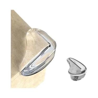 Imagem de Protetores De Canto Transparentes Anticolisão Para Mesa De Centro 10 P