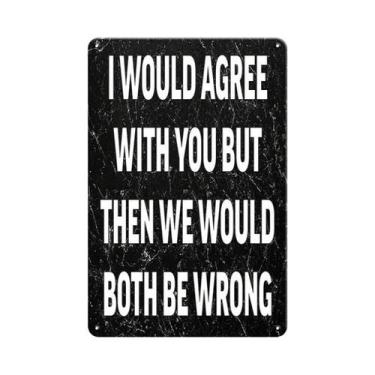 Imagem de Pôster De Metal Vintage Engraçado Para Decoração De Parede Em Garagem,