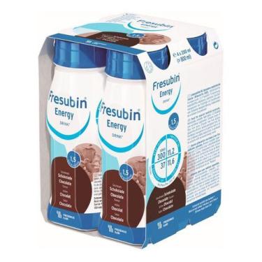 Imagem de Kit 4 Energy Drink Chocolate (Easy Bottle) 200ml - Fresenius Kabi - Pr