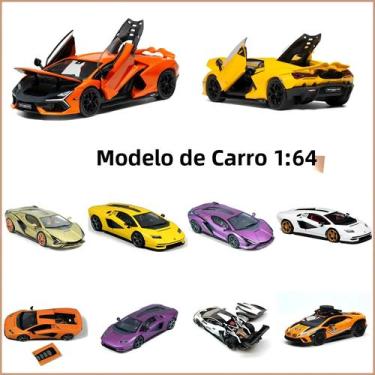 Imagem de Modelo De Carro Super Esportivo Em Liga Metálica Para Meninos E Menina