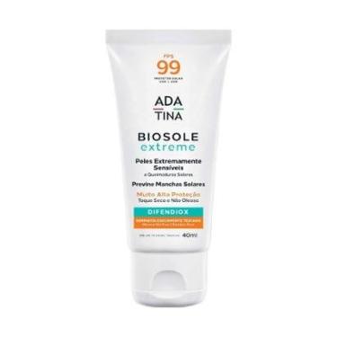 Imagem de Protetor Solar Máximo Bloqueio Anti-Melasma Ada Tina Biosole Extreme FPS 99 40ml-Unissex