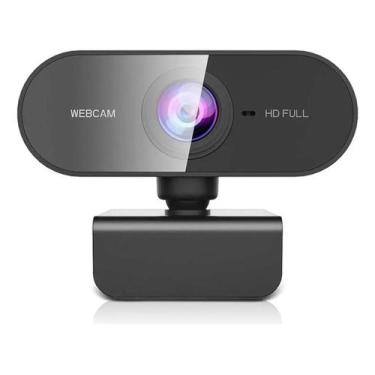 Imagem de Webcam Pc Notebook Para Videoconferencia Home Office 1080p - Genérica