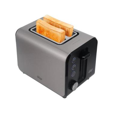 Imagem de Torradeira Elétrica WAP WTE1, Preto e Inox, 110V