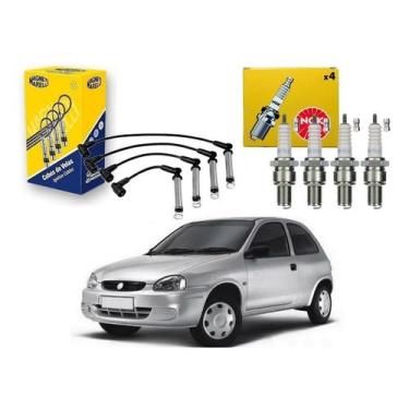 Imagem de Kit Vela Cabo Marelli Corsa Alcool 1.0 1.4 1.6 1999 A 2000