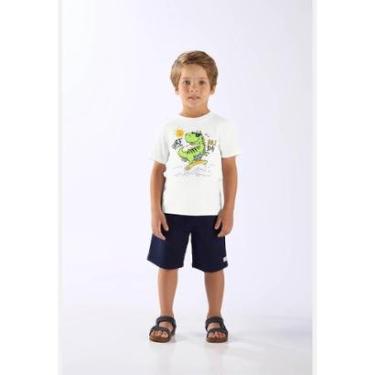 Imagem de Camiseta Dinossauro em Algodão Up Baby-Masculino