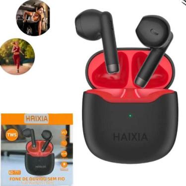 Imagem de Fone de Ouvido In-ear Bluetooth 5.1 KD-771 TWS com LED Preto - Congrat