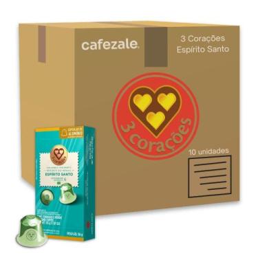 Imagem de 100 Cápsulas Café Nespresso Espírito Santo 3 Corações - 11907
