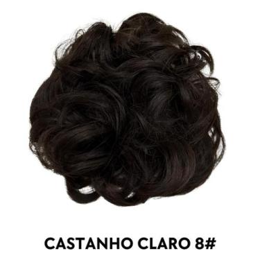 Imagem de Aplique de Coque Grego Xuxinha Poupa Rabo Volume Orgânico - LIONSWIG, 