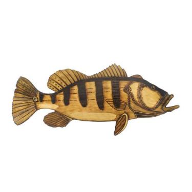 Imagem de Peixe Decorativo Tucunare - Dfish, Horizontal