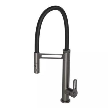 Imagem de Misturador Monocomando Deca de Mesa Urban Dark Antracite E Preto 2289.