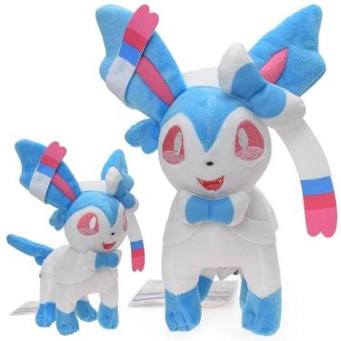 Imagem de Sylveon Shiny de Pelúcia 18cm - Pokémon Eeveelution Azul