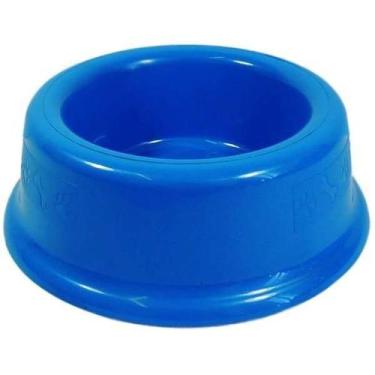 Imagem de Comedouro Plástico Furacão Pet 600ml Azul Marinho