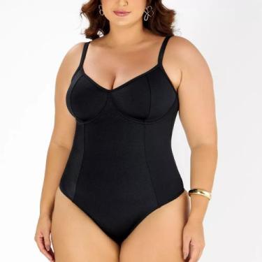 Imagem de Maio Dilady 0621529 Meia Taca Plus, 56, Preto