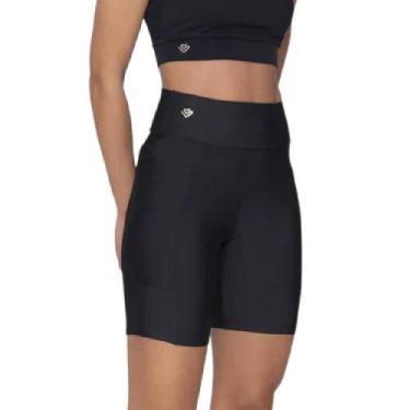 Imagem de Bermuda Amei Sport Basic com Bolso - Preto, Preto, M