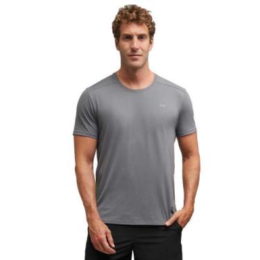 Imagem de Camiseta Ion Uv MC Masc - Cinza Gris - Solo, GG