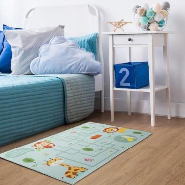 Imagem de Tapete Infantil Antiderrapante Super Macio 70x100 Joy Zoo Cód. 1159 - 