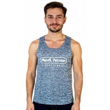 Imagem de Camiseta regata masculina red nose 9150656 poliester seca rapido, P, C